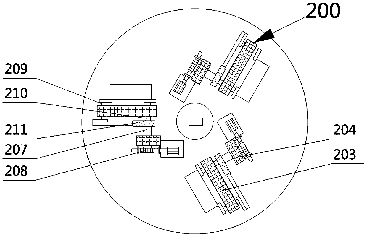 Marine geological sediment sampling structure