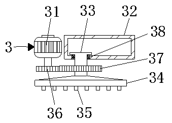 Japanning equipment for processing of bamboo chopsticks