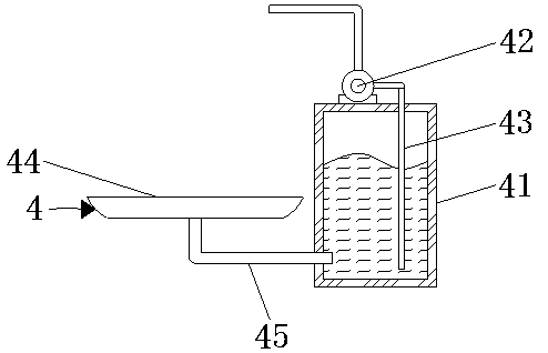 Japanning equipment for processing of bamboo chopsticks