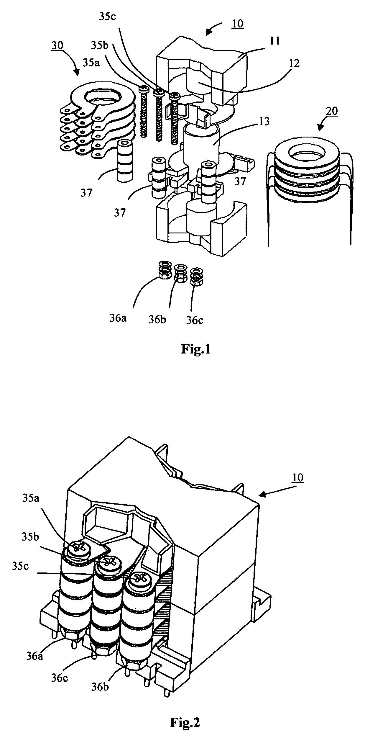 High-current electrical coil, and transformer construction including same