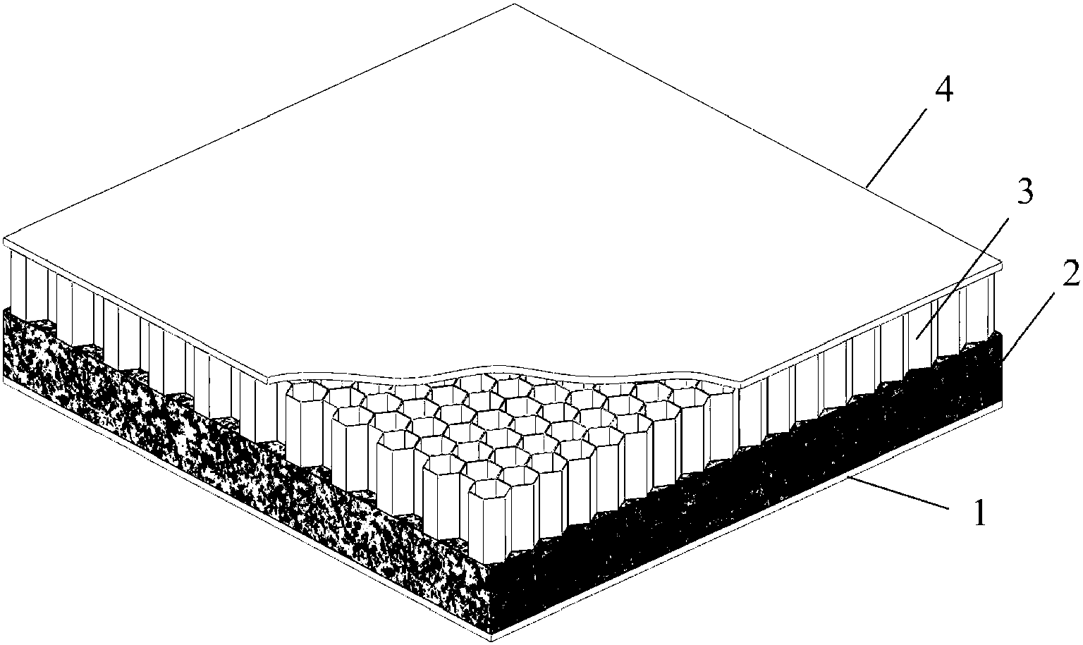 Light multifunctional composite structure