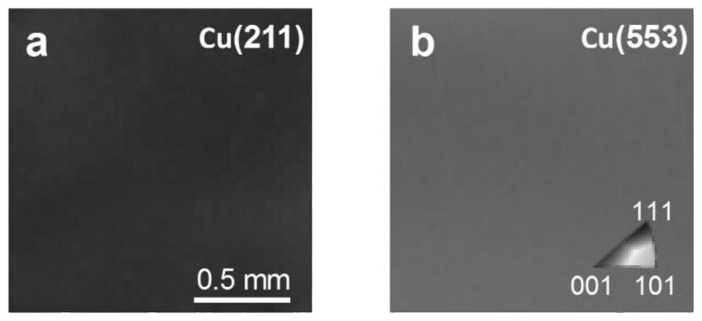 A method for growing single crystal graphene using single crystal copper foil of arbitrary index plane