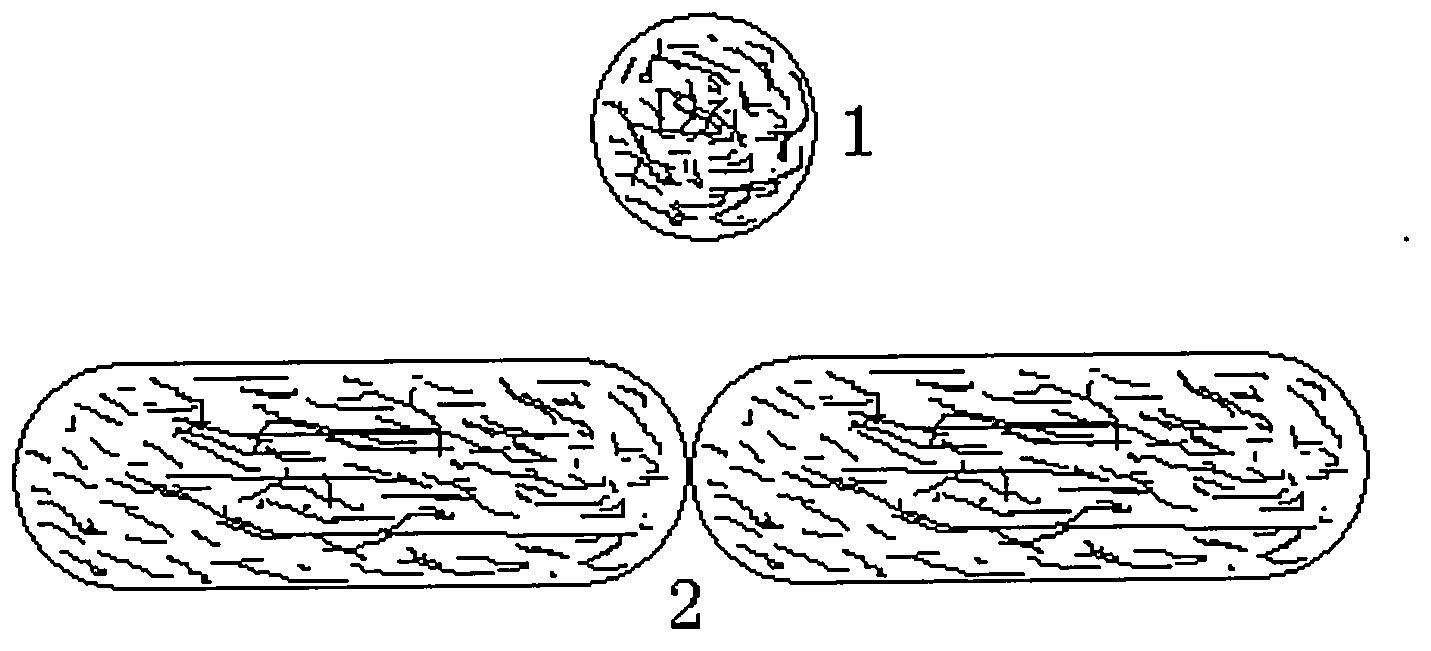 Method for controlling excessive multiplication of harmful algae in fresh water by straw