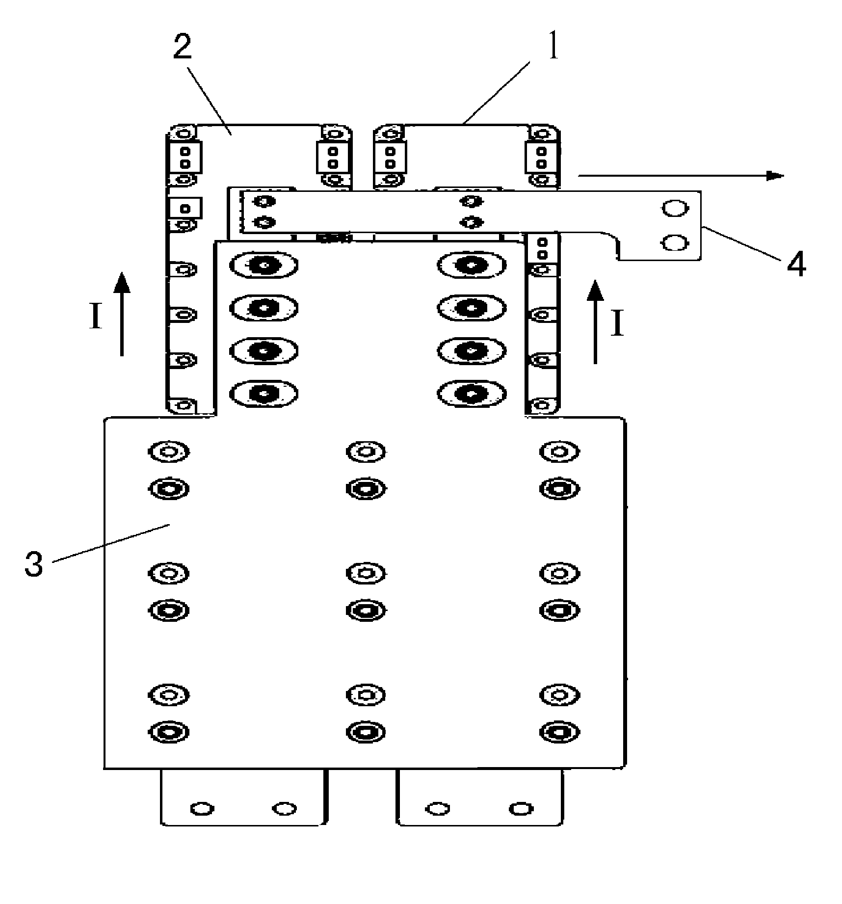 Current equalizing busbar