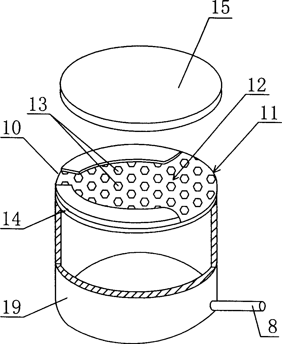 Continuous tow dispersing device