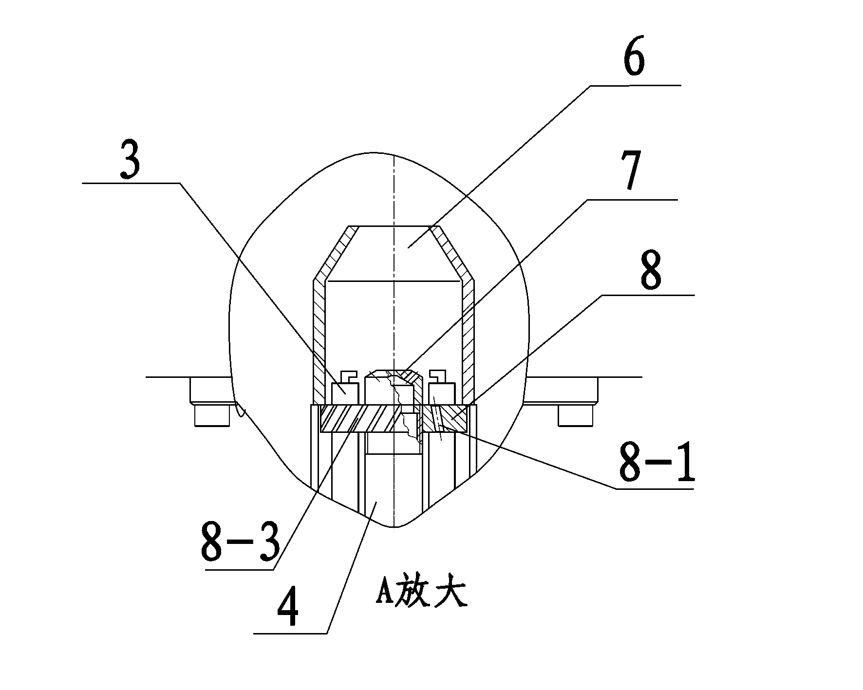 Burner for gas calorific value instrument