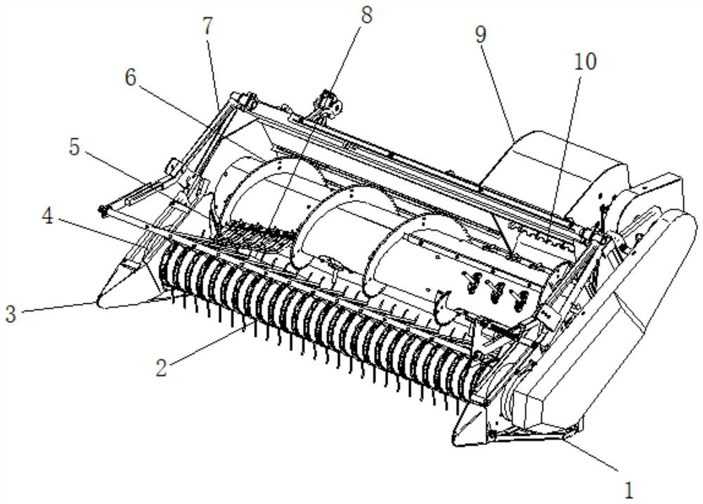 Picking and feeding device for bundling machine