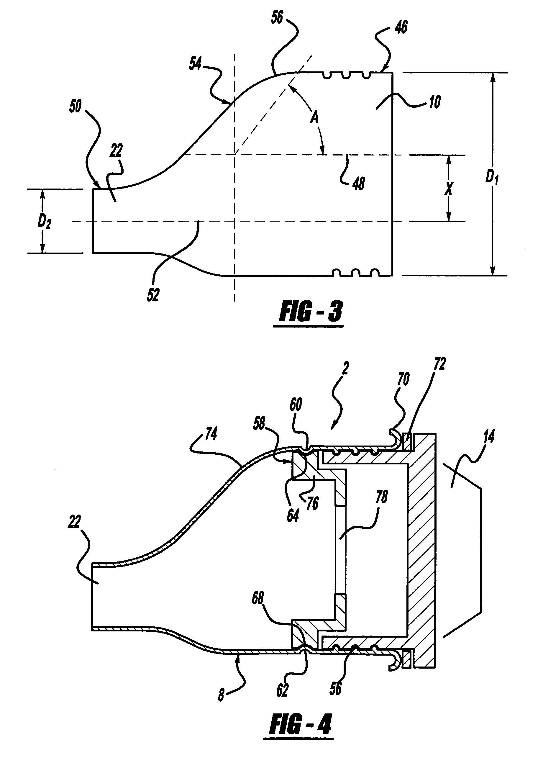 Fuel tank filler neck and method of manufacturing same