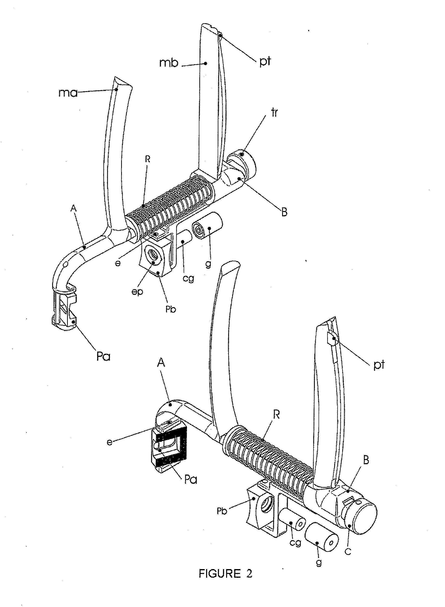 Device for fixing screws in osteoporotic bones