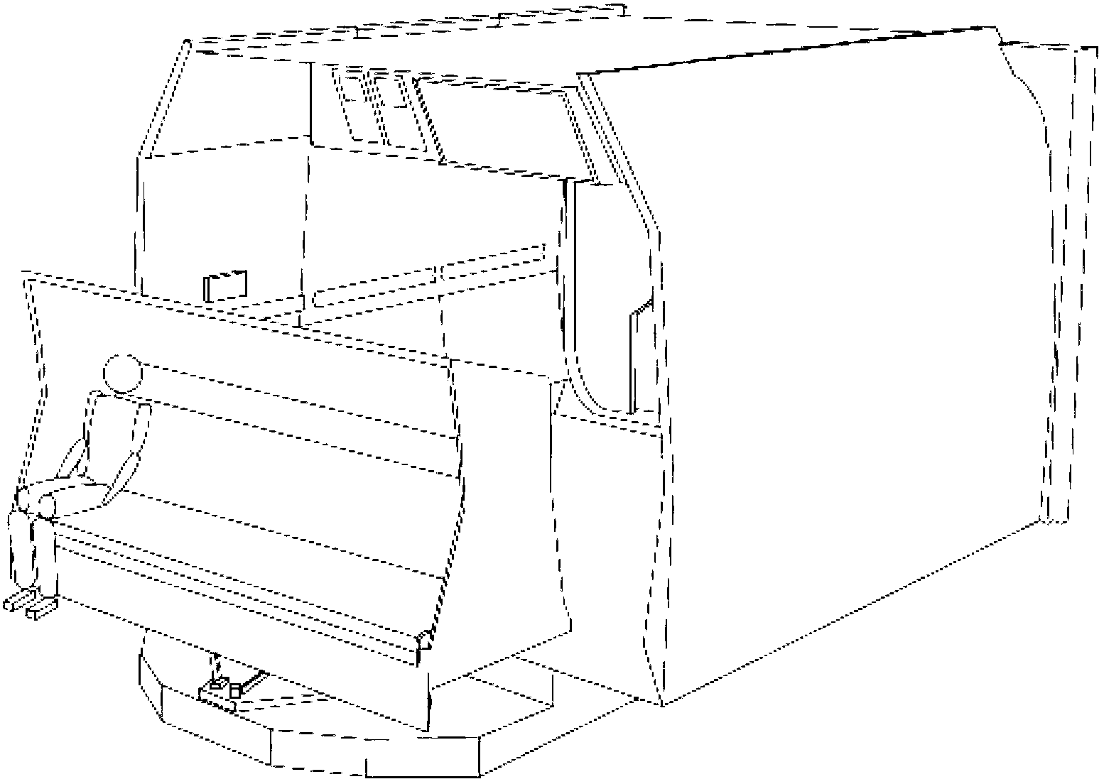 Distributed motion simulation system and control method thereof