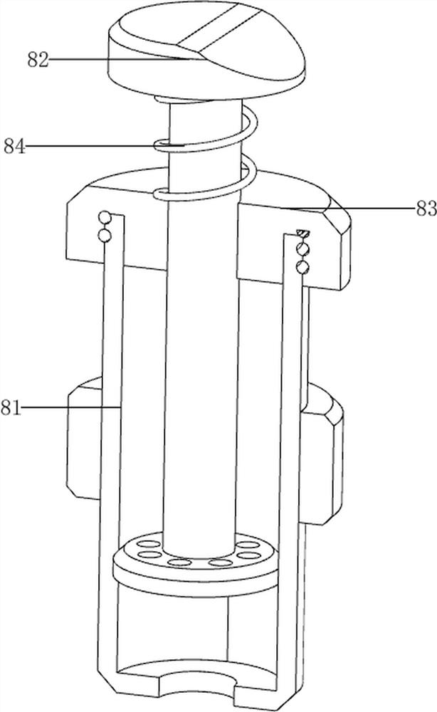 Vomitus collecting and treating device for digestive system department