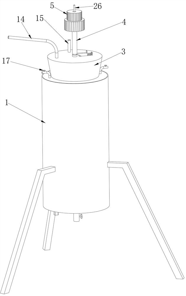 Biological reaction device for bioengineering and use method thereof