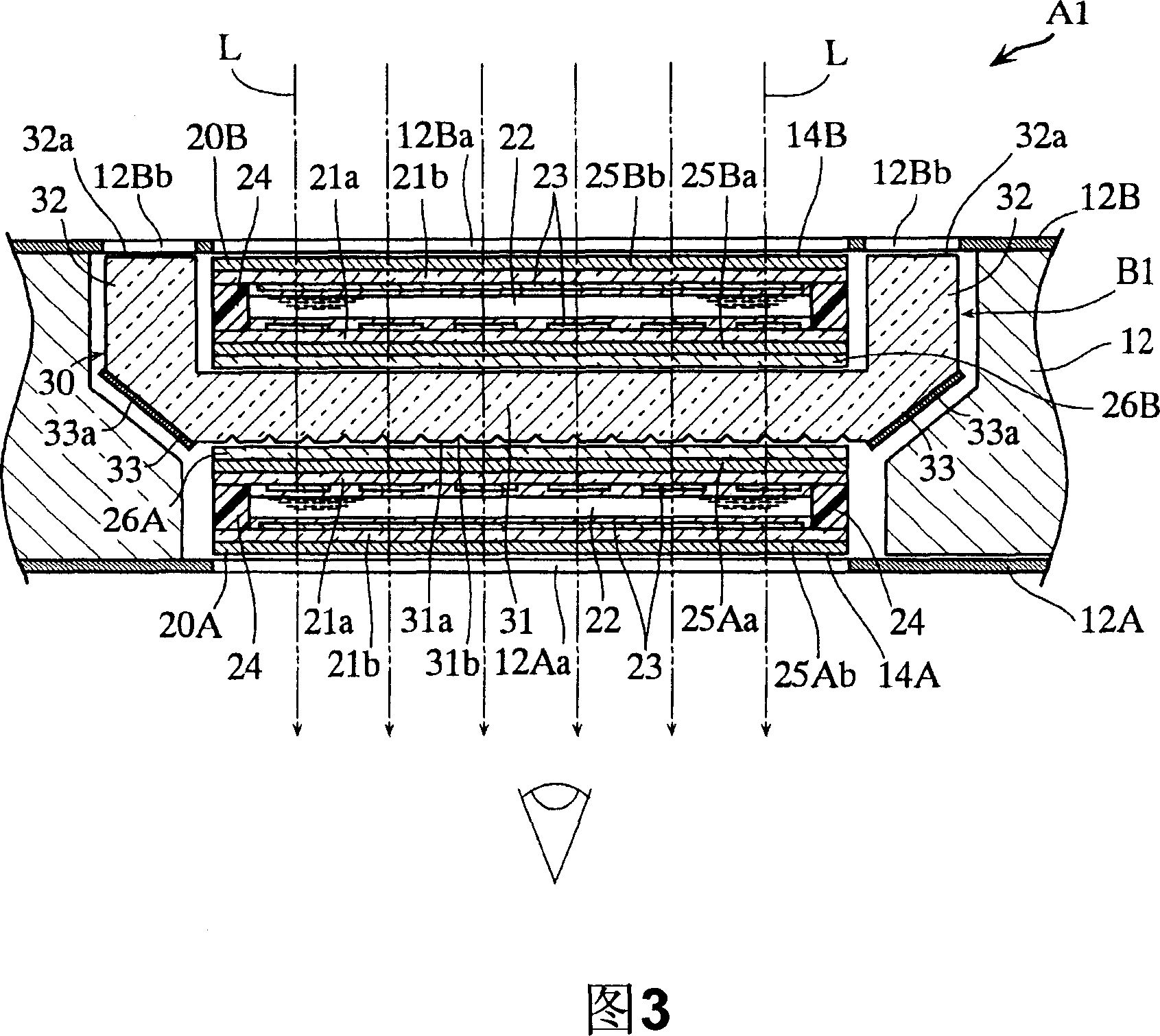 Liquid crystal display device and cellular phone provided with the same