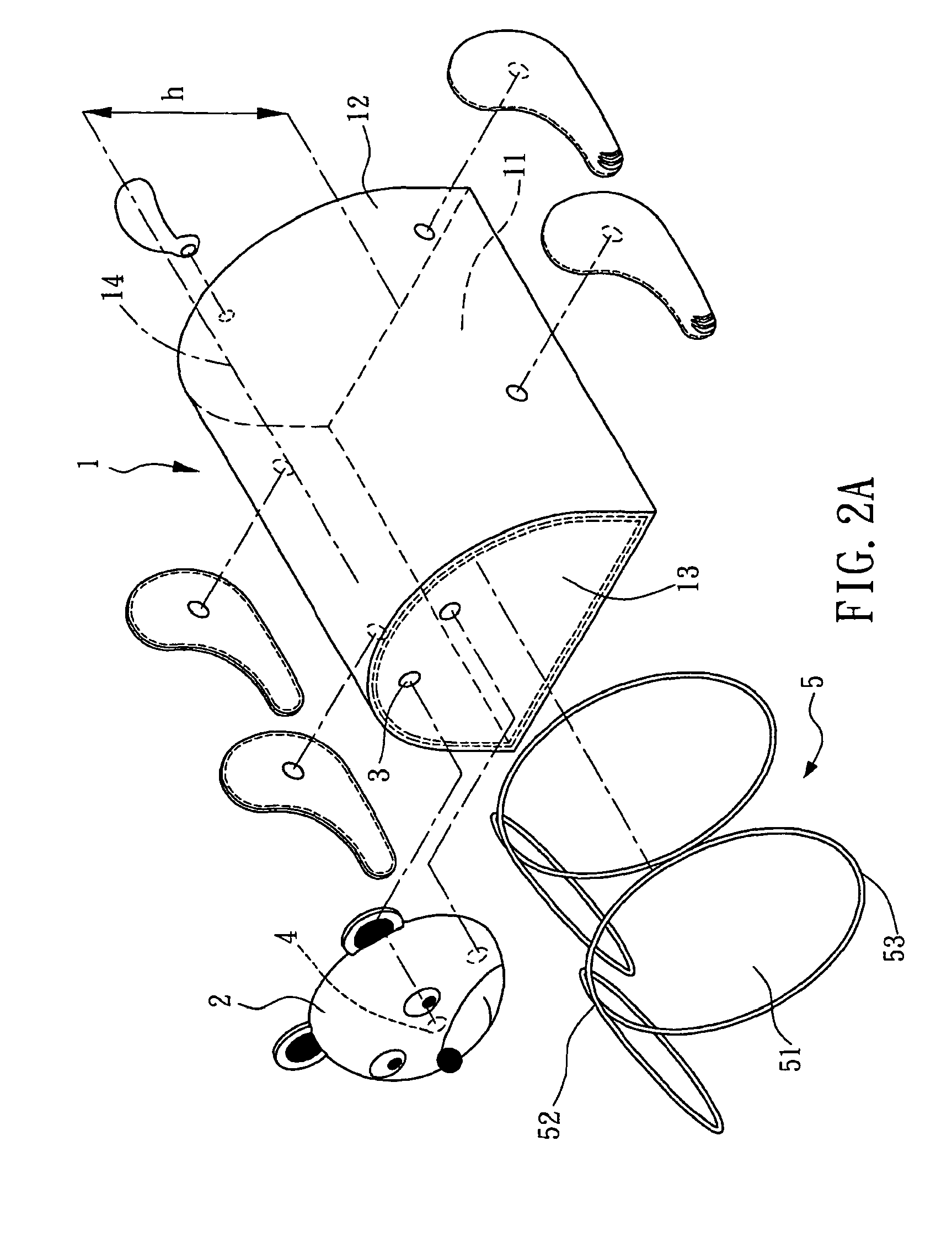 Auxiliary modeling structure for playhouse