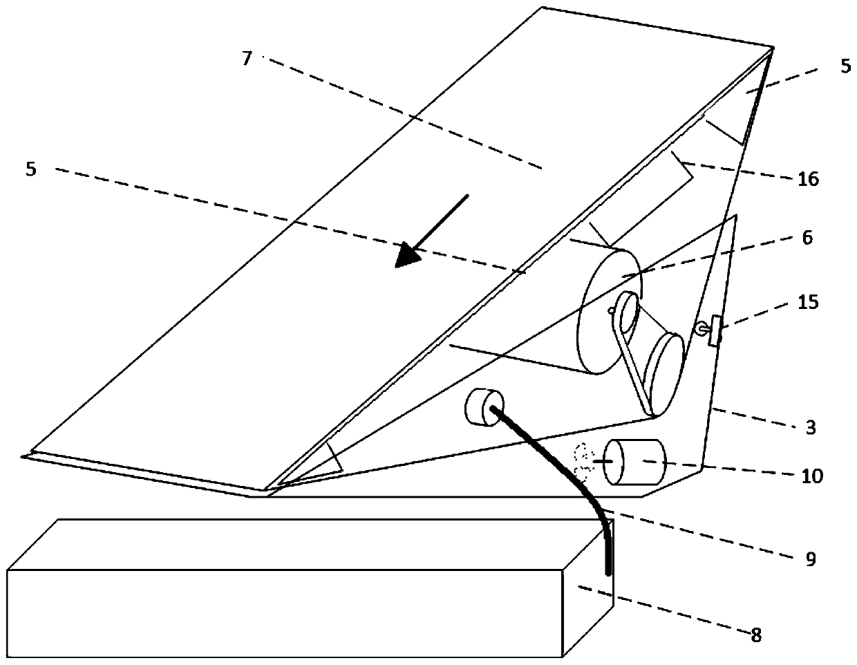 Paraffin section transferring and developing apparatus, sectioning device and method for paraffin sectioning