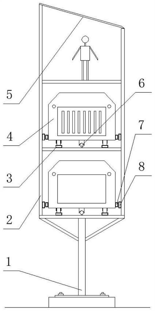 Vertical traffic transportation system and method and vertical bridge traffic transportation device