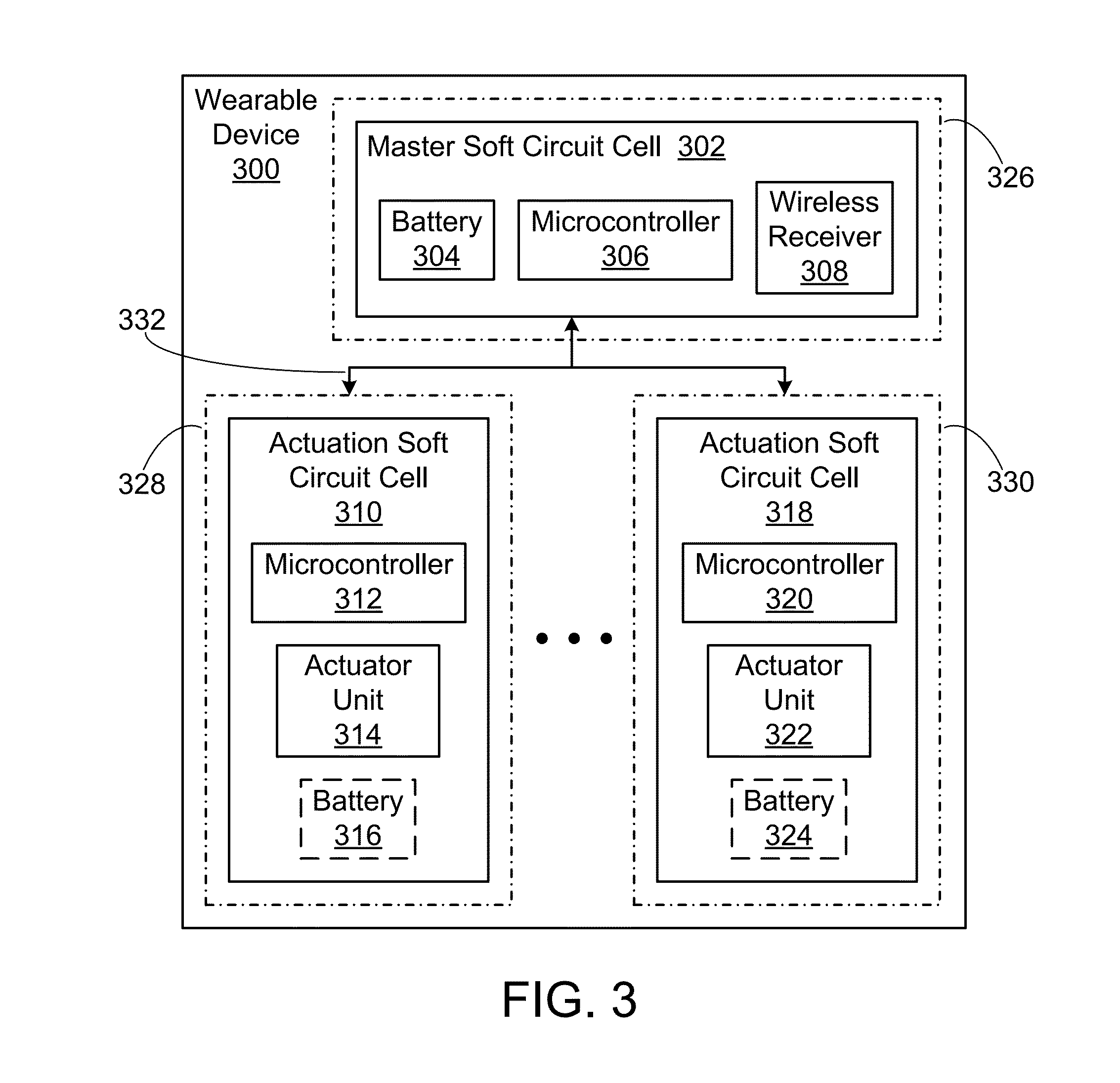 Modular wearable device for conveying affective state