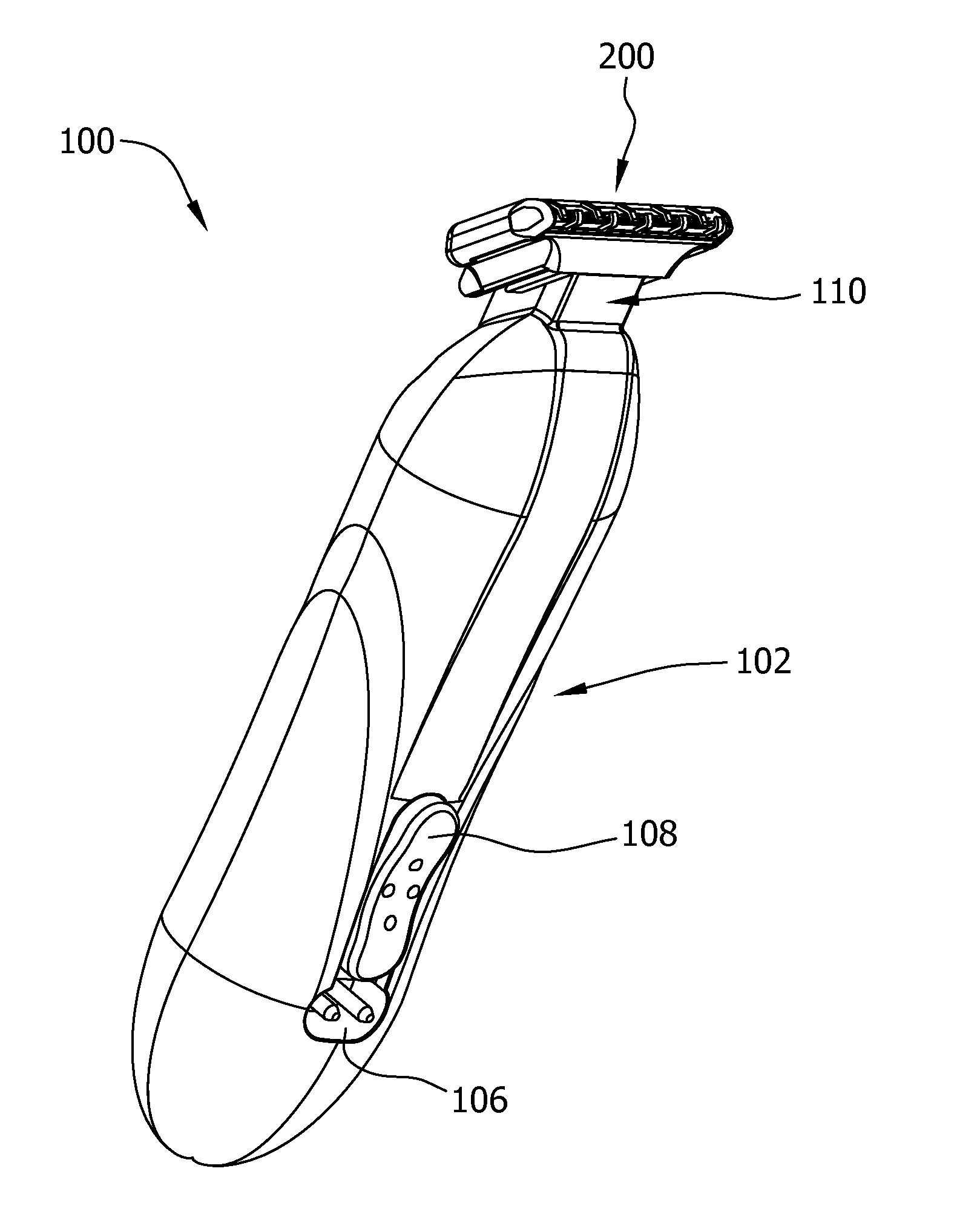 Electric hair trimmer