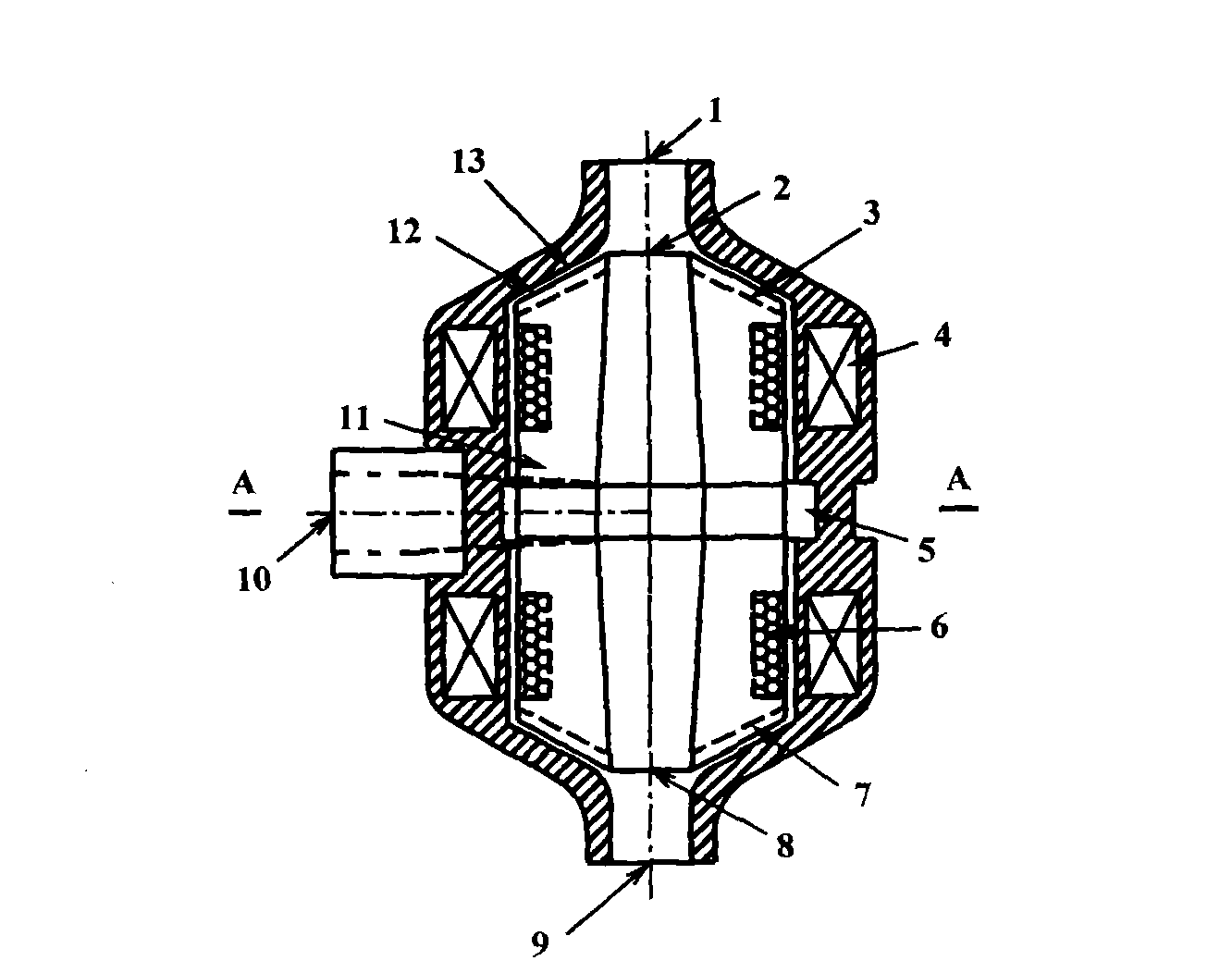 Hydrodynamic float vane type microminiature pump