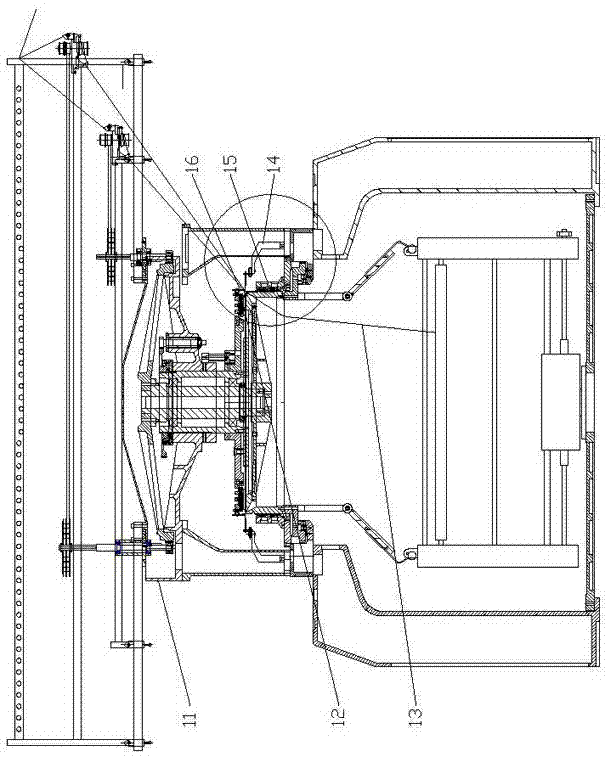 Loop-pile cutting circular machine