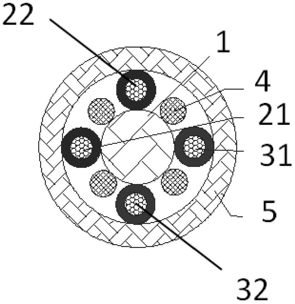 Telescopic wire rod and preparation method and application thereof