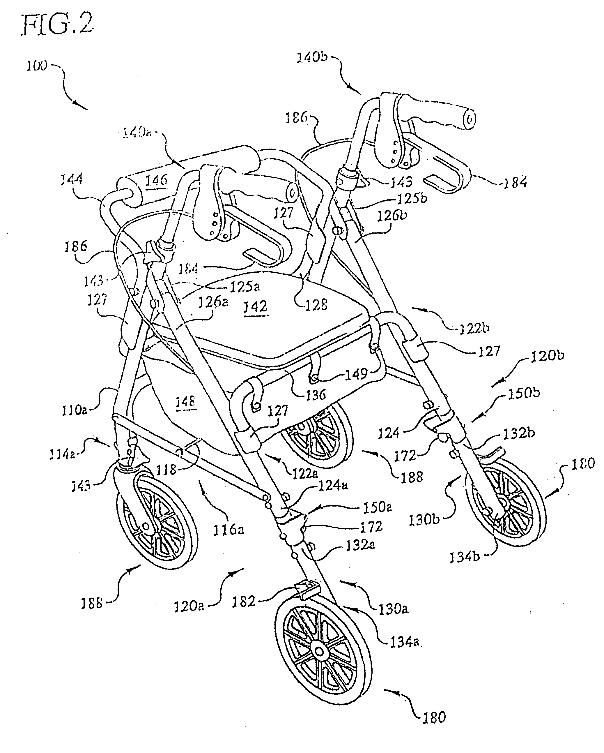 Mobile support assembly