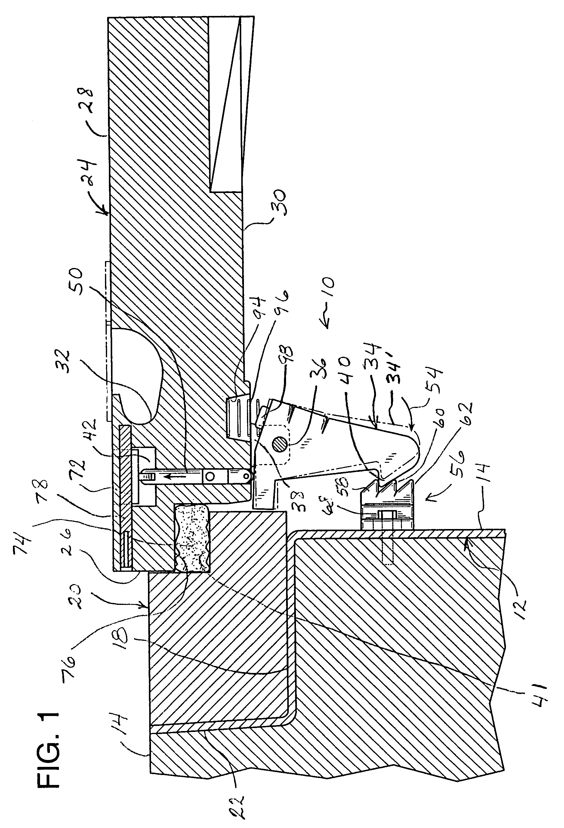 Multi-position aircraft servicing pit lid latch