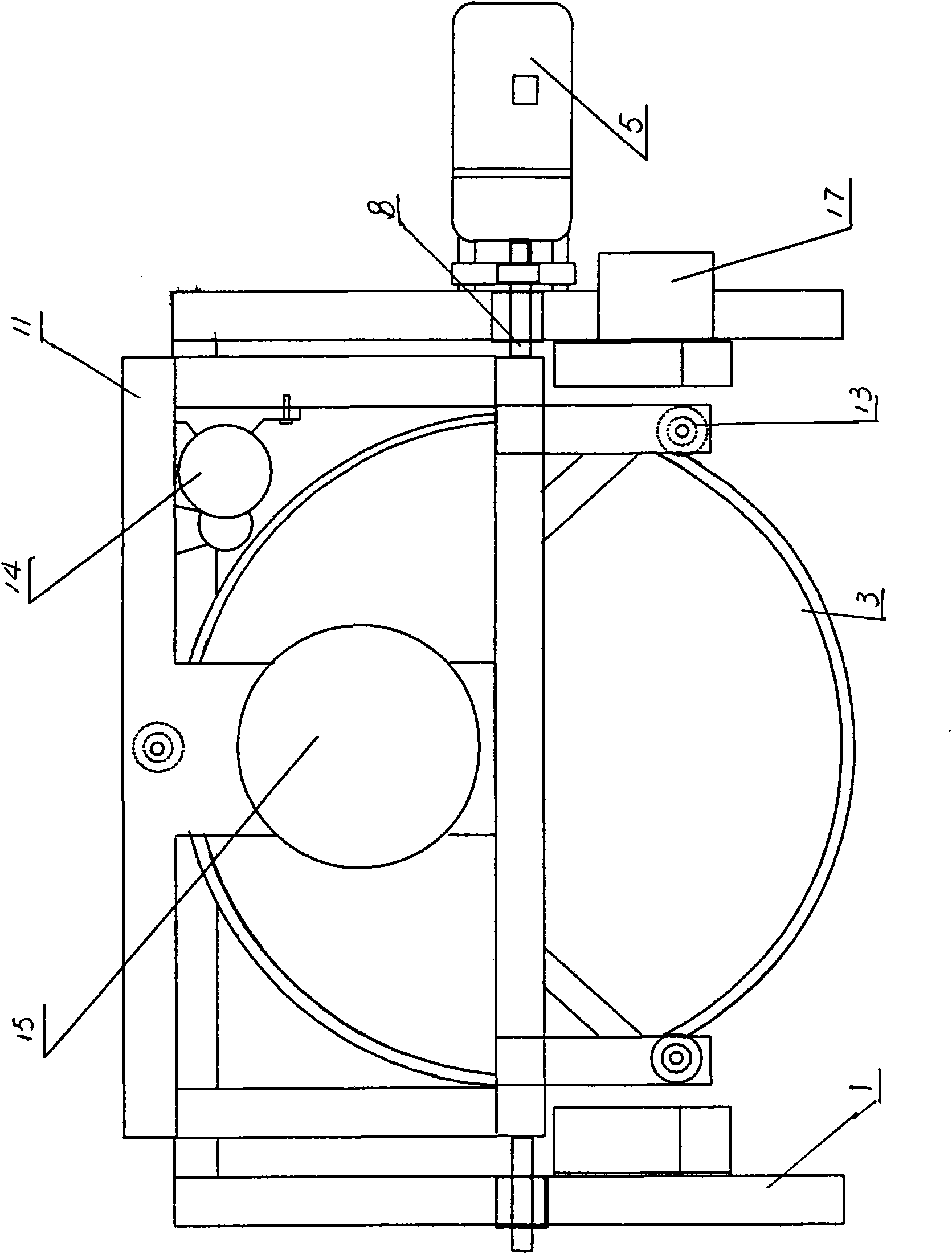 Adhesive cement stirring device