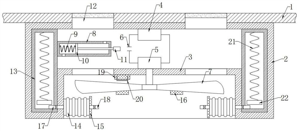 Automatic fire-extinguishing equipment for fire disaster prevention and control of big data center machine room