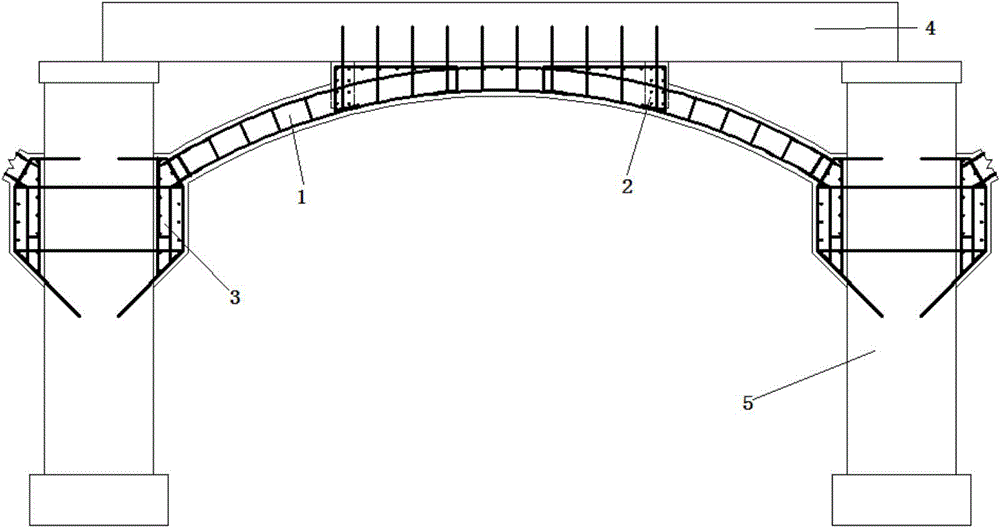 Method for reinforcing simply-supported plate or simply-supported beam bridge