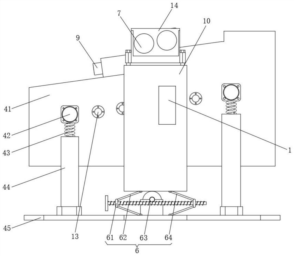 Hot ore vibrating screen for coal mine