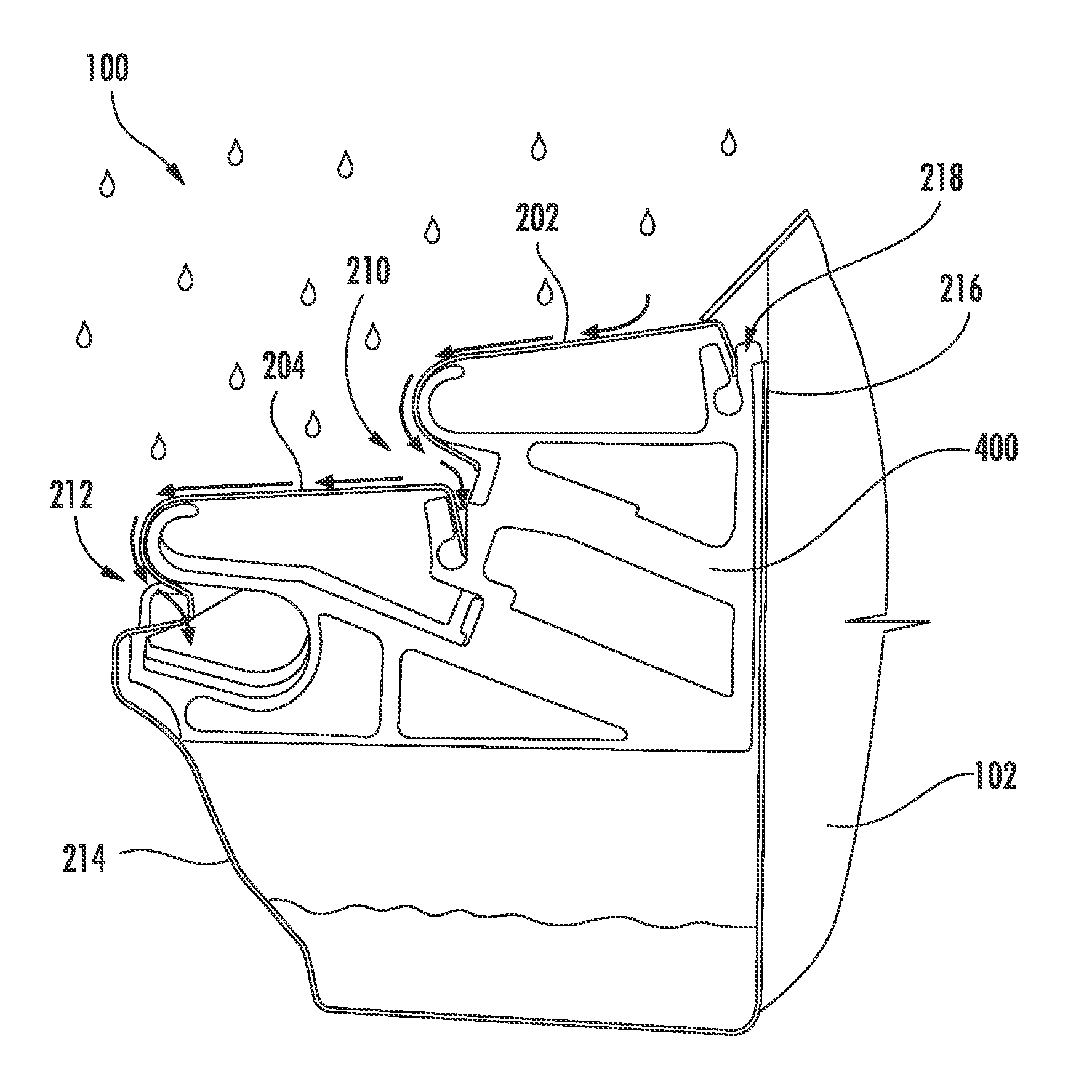 Gutter system and associated methods