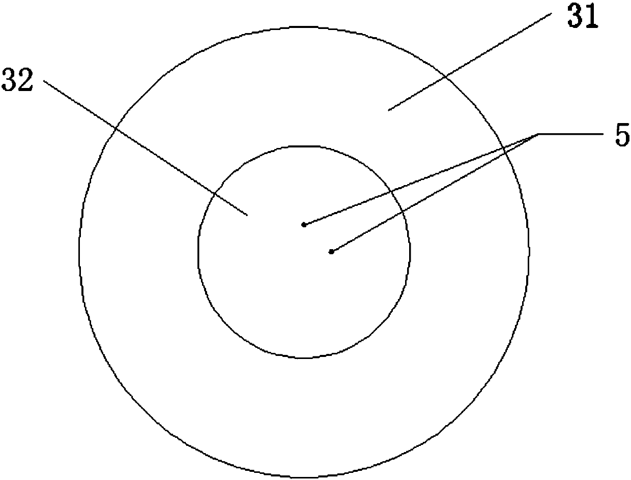 Wide beam circularly-polarized transceiving shared small satellite antenna