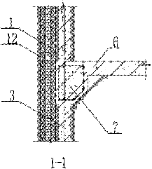 Middle and high-rise mixed structure system configured by concrete close-column and gypsum composite wall plates and reinforced concrete light frame