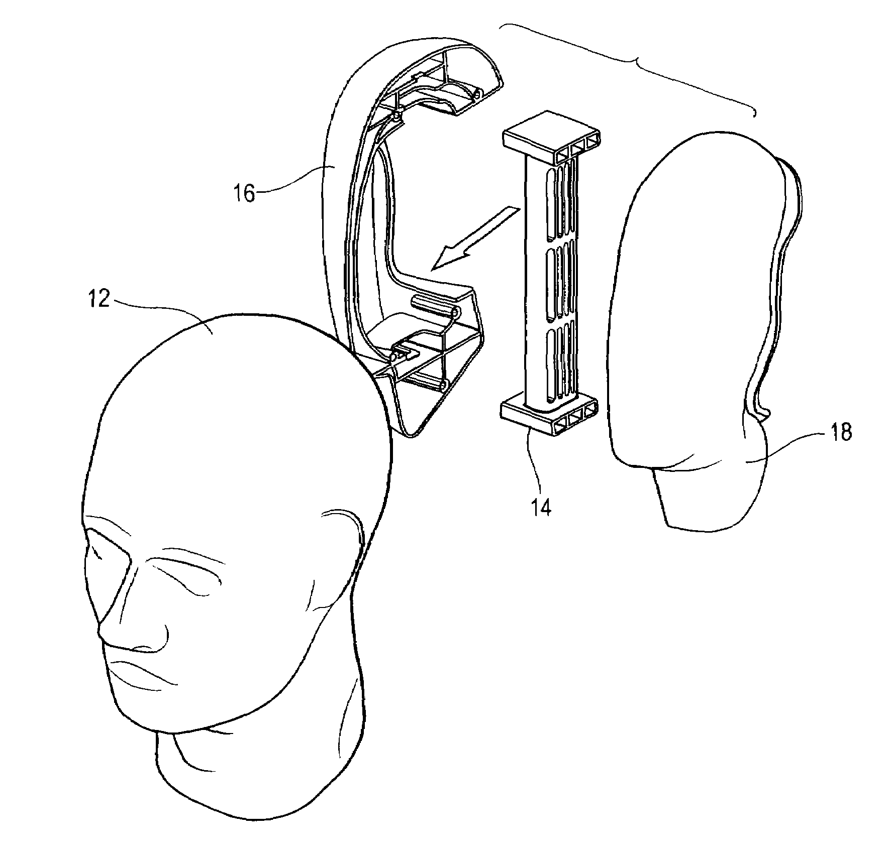 Hammer head training target