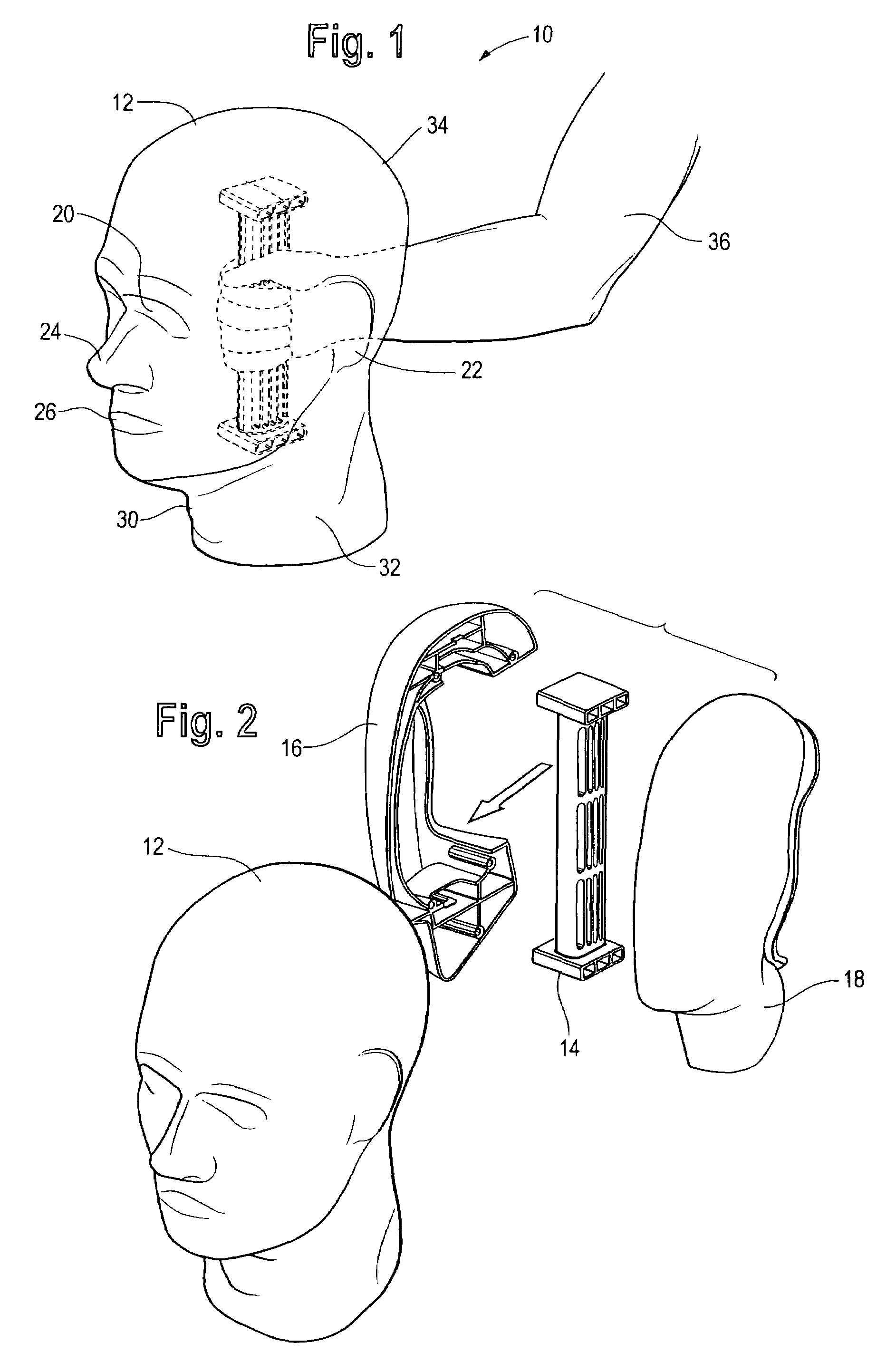 Hammer head training target