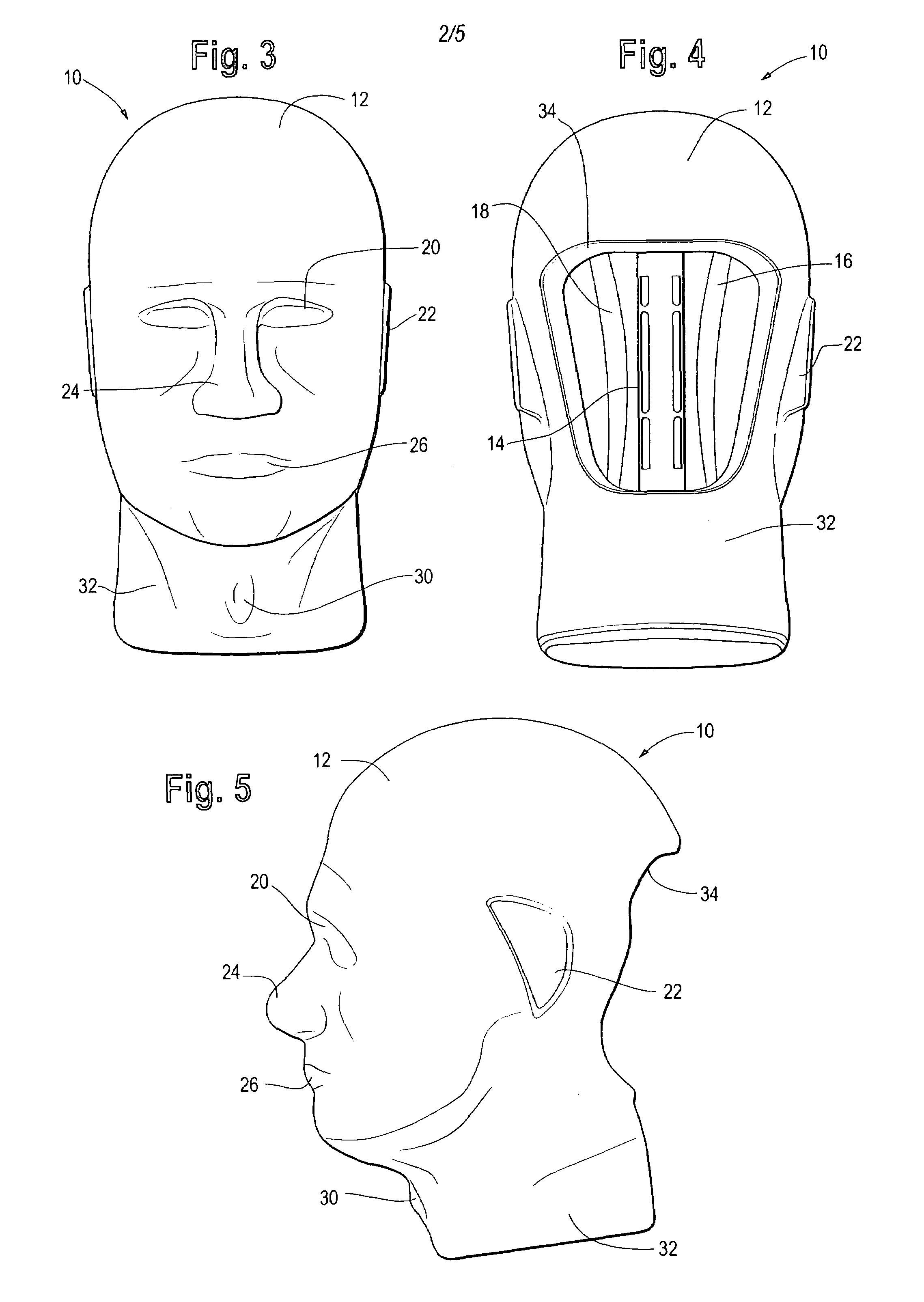 Hammer head training target