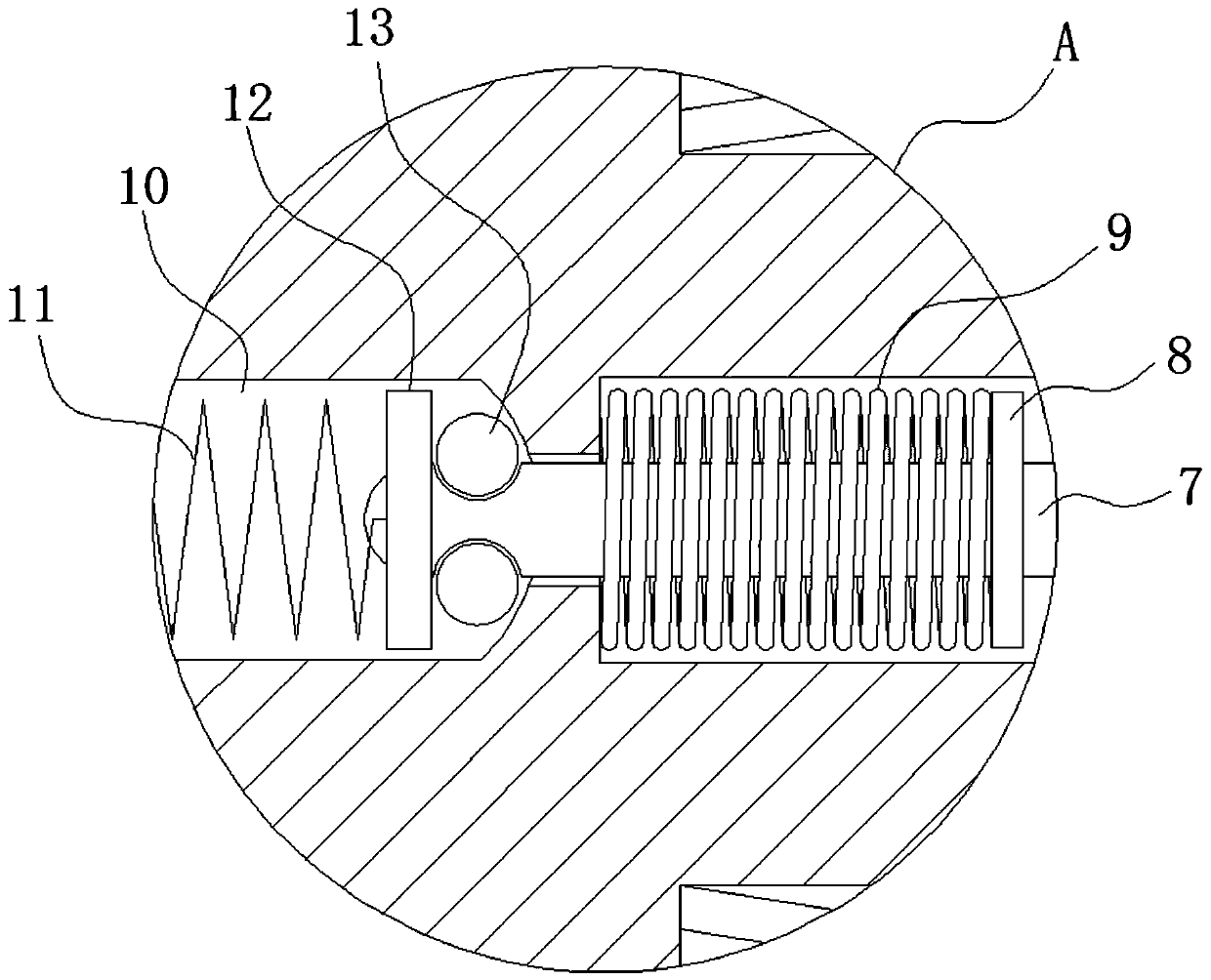 Power safety protection socket based on magnetic buckle