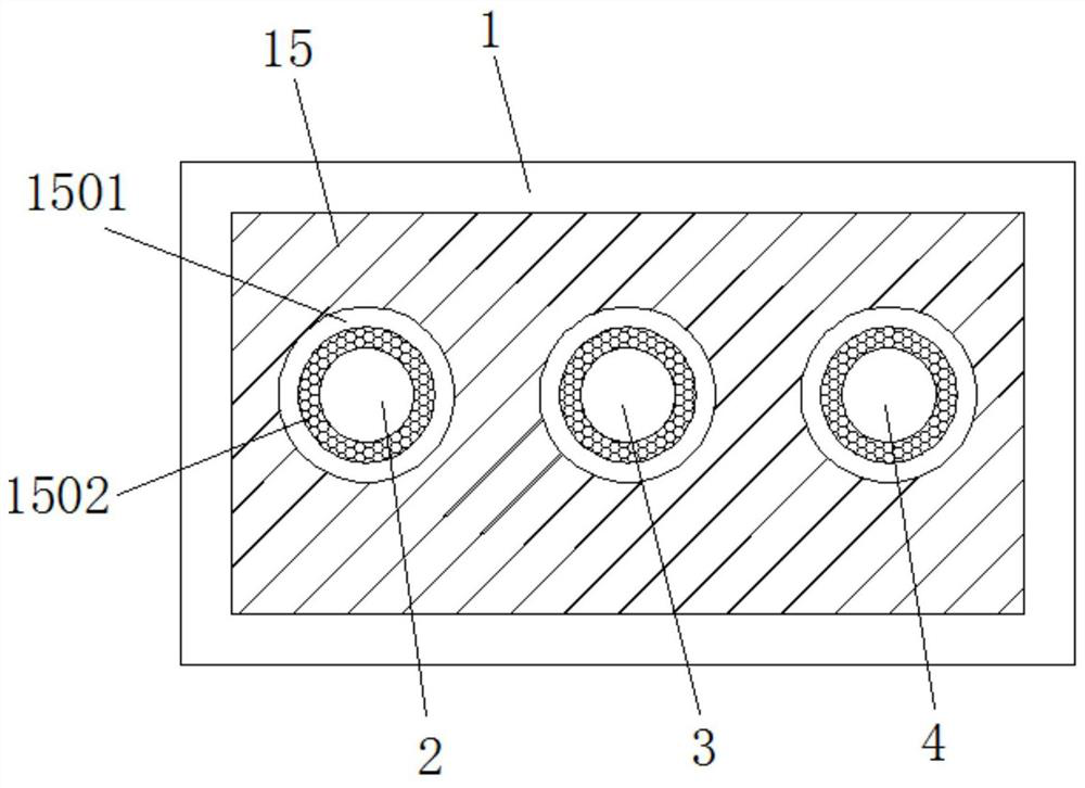 Emergency showering fire extinguishing device for laboratory