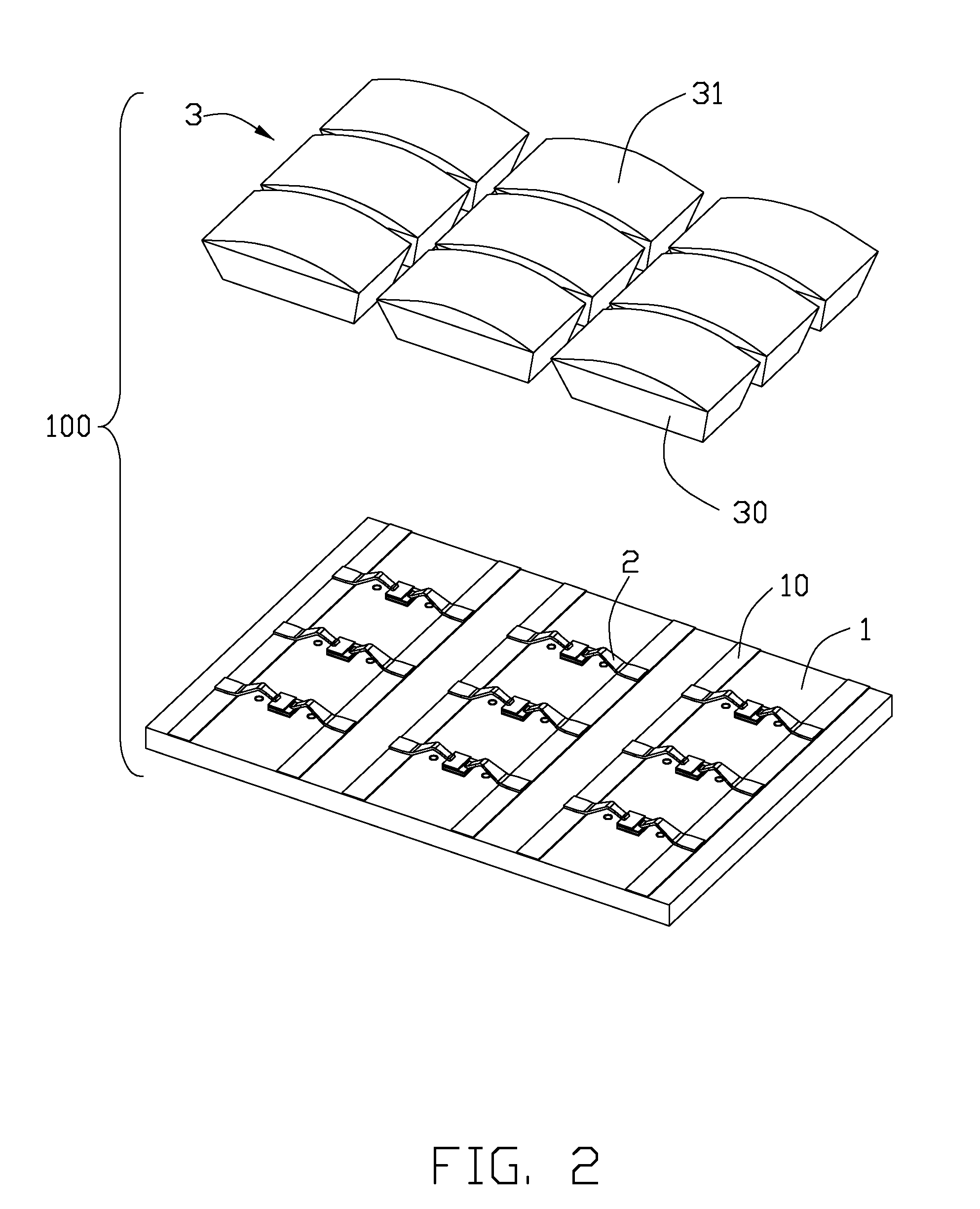 LED lead frame and method of making the same