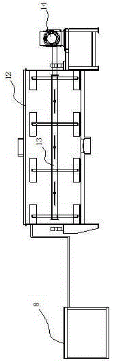 Method and system for converting livestock and poultry manure and waste straw materials into organic fertilizer