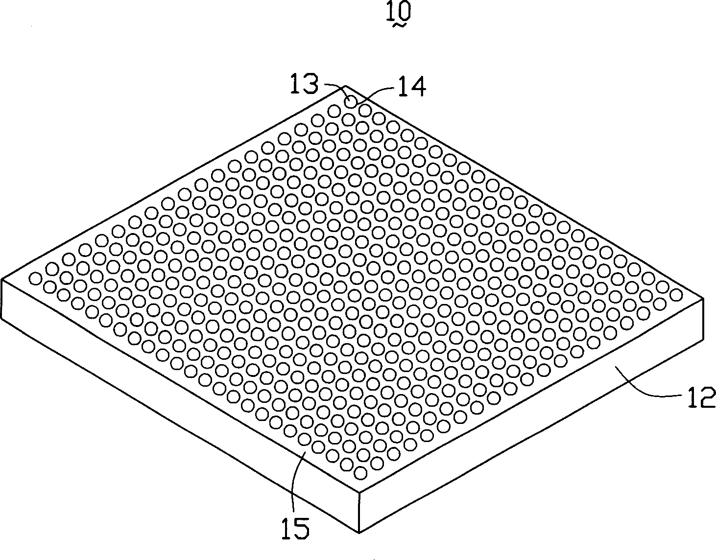 Light guiding plate and manufacturing method thereof