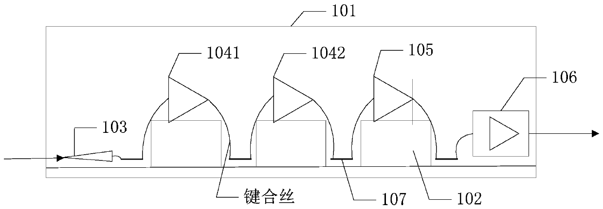 Radiometer front end structure and terminal equipment