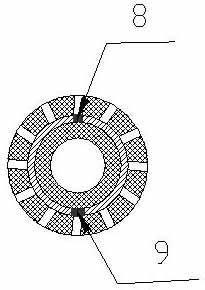 Tapered cylindrical membrane electrode for oxyhydrogen proton exchange membrane fuel cell