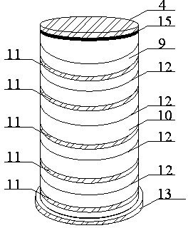 Method for testing variation of early-age dynamic elastic modulus of concrete in time-dependent manner