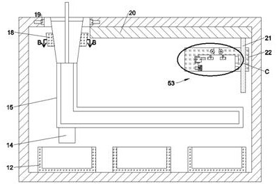 Milk tea cup classification recycling device special for shopping mall