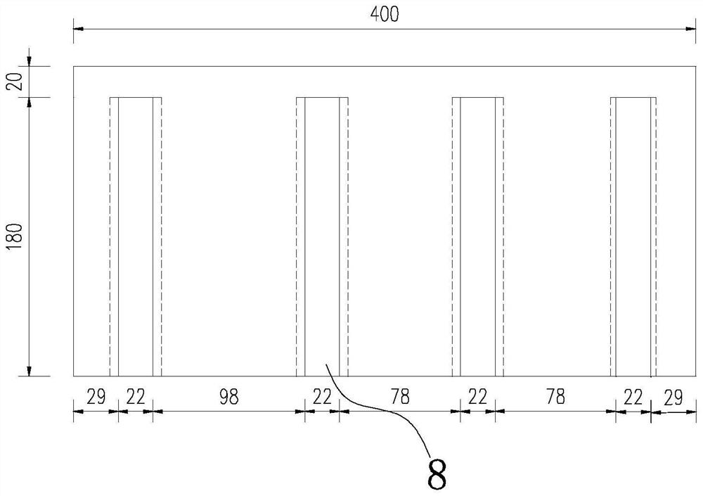 Masonry rapid slurry laying tool capable of adapting to wall thickness and slurry laying method