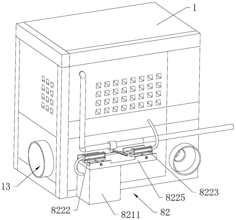 Grain cooling machine