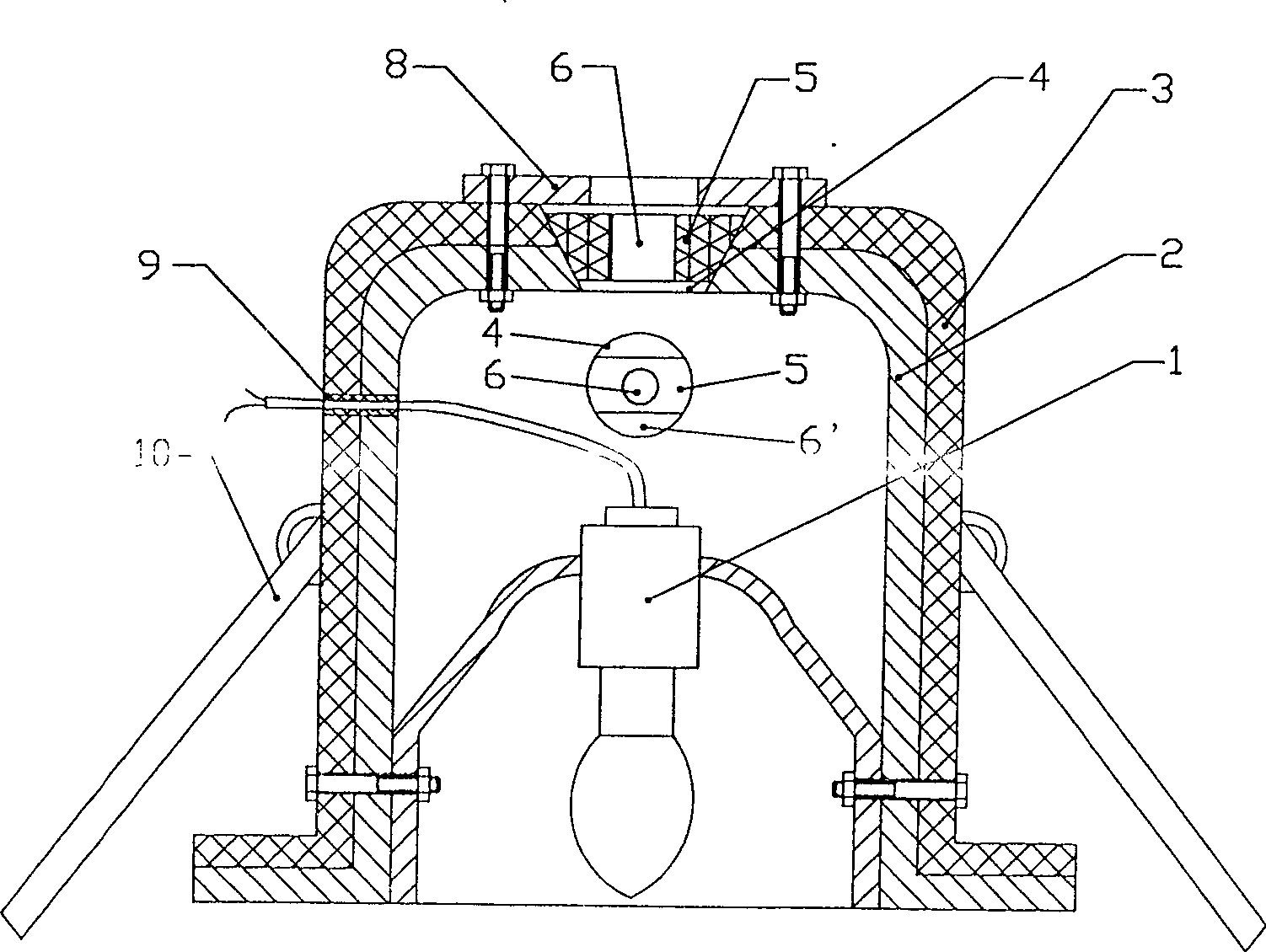 Embedded lamp