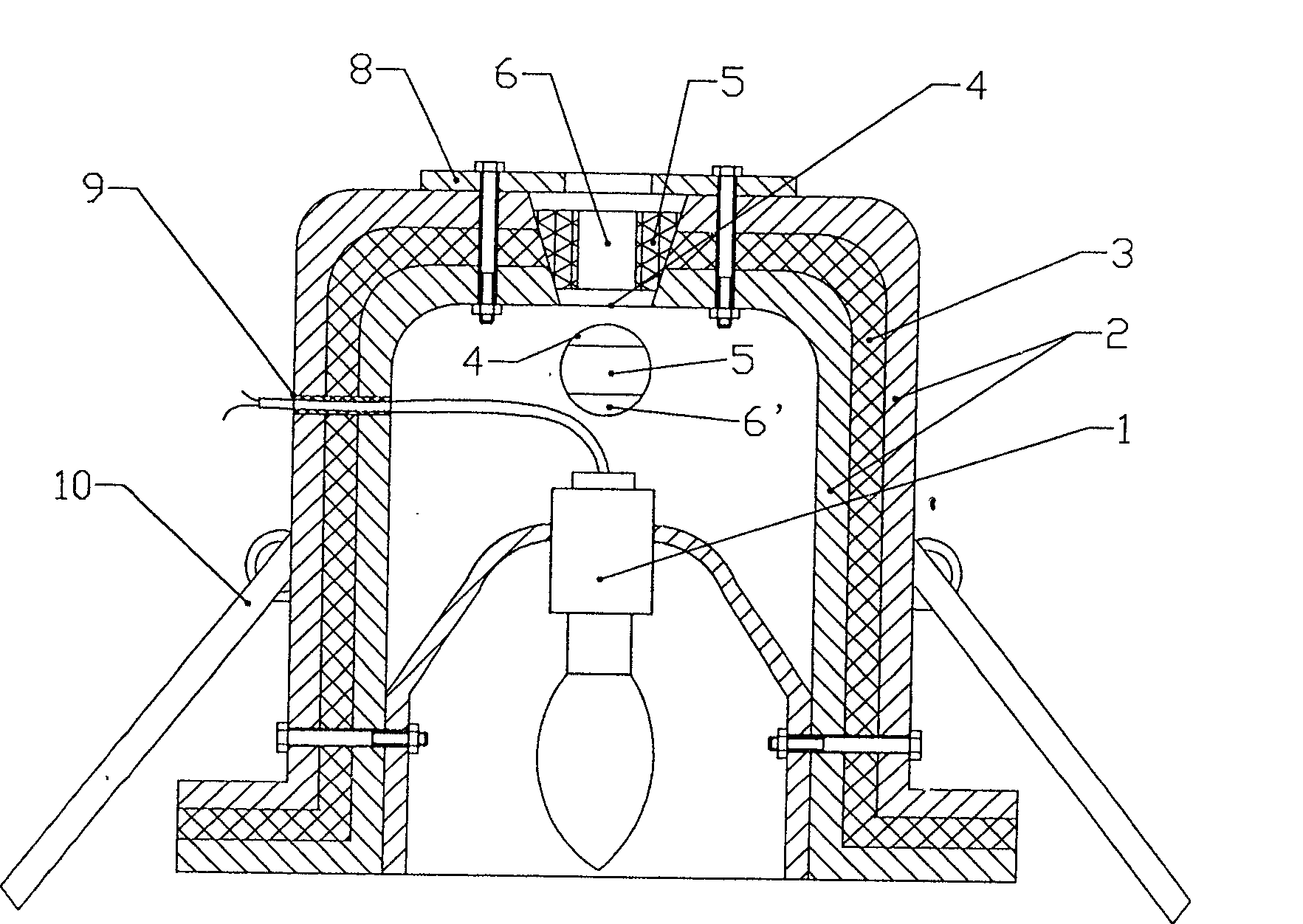 Embedded lamp